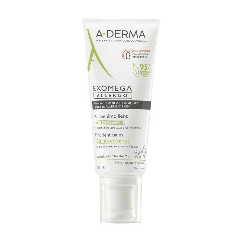 A Derma A-Derma Exomega Allergo Baume Emollient 200ml