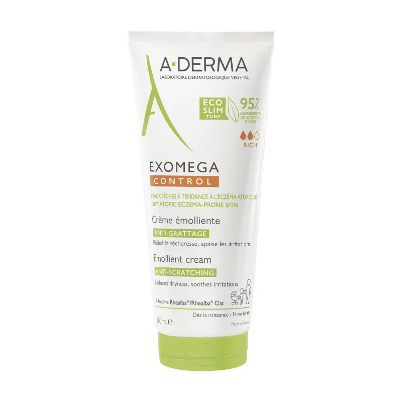 A Derma A-Derma Exomega Control Crème Émolliente 200ml