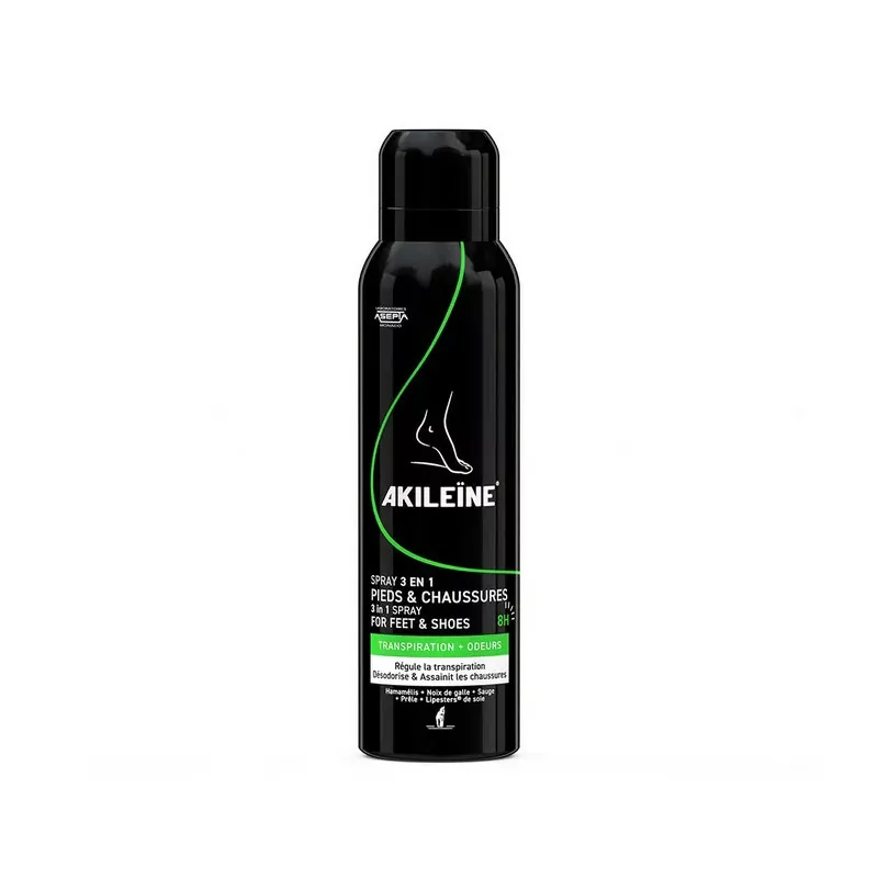 AkileĂŻne Spray 3-en-1 Pieds & Chaussures 150ml