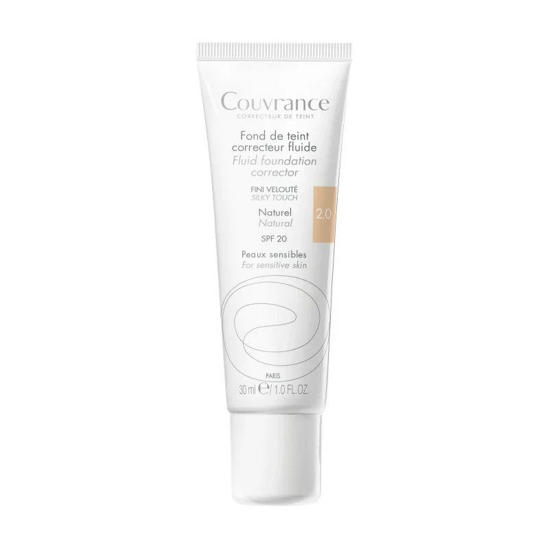 Avène Couvrance Fond De Teint Correcteur Fluide SPF20 Naturel 30ml