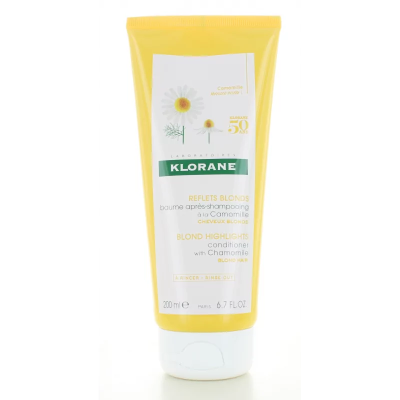 Klorane Baume Après-Shampooing Reflets Blonds Camomille 200ml