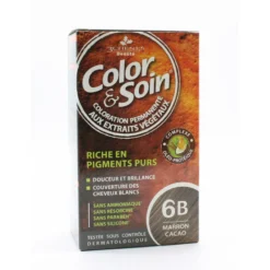 3 Chênes Color&Soin Coloration Permanente 6B Marron Cacao