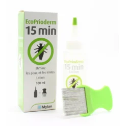 EcoPrioderm Lotion Anti-poux 15min 100ml