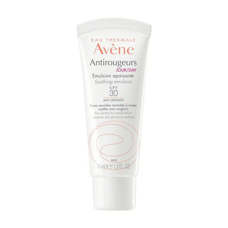 Avène Antirougeurs Jour Émulsion Apaisante SPF30 40ml
