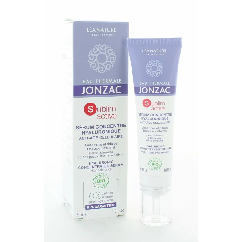 Jonzac Sublimactive Sérum Concentré Hyaluronique 30ml