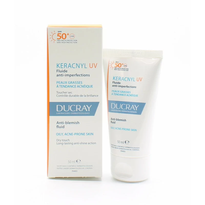 Ducray Keracnyl UV Fluide Anti-imperfection UV 50ml