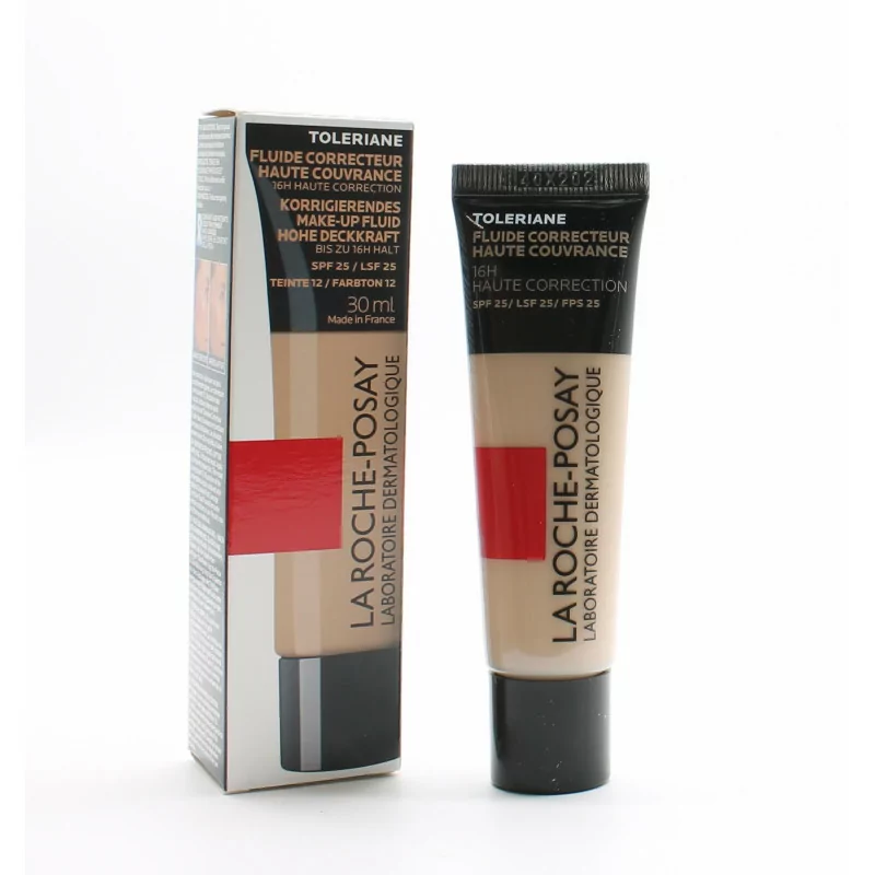 La Roche-Posay Toleriane Fluide Correcteur Haute Couvrance Teinte 12 30ml
