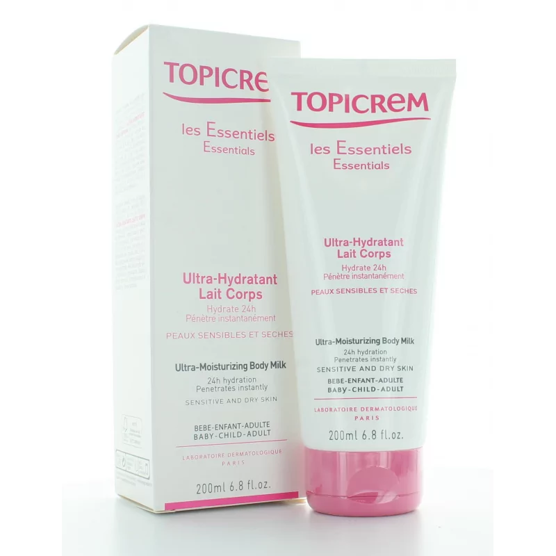 Topicrem Lait Corps Ultra-hydratant 200ml