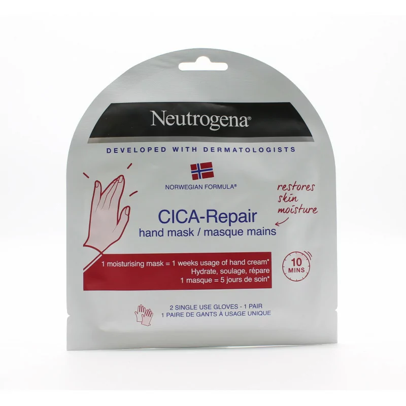Neutrogena Cica-Repair Masque Mains 1 Paire