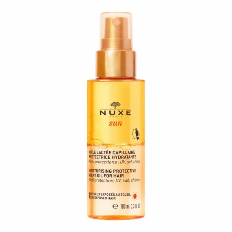 Nuxe Sun Huile Lactée Capillaire 100ml