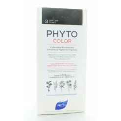 Phyto Color Kit Coloration Permanente 3 Châtain Foncé