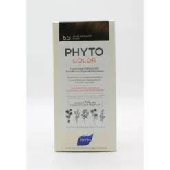 Phyto Color Kit Coloration Permanente 5.3 Châtain Clair Doré