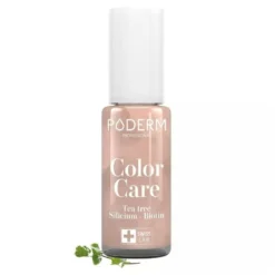 Poderm Color Care Vernis à Ongles Tea Tree Or Brillant 8ml