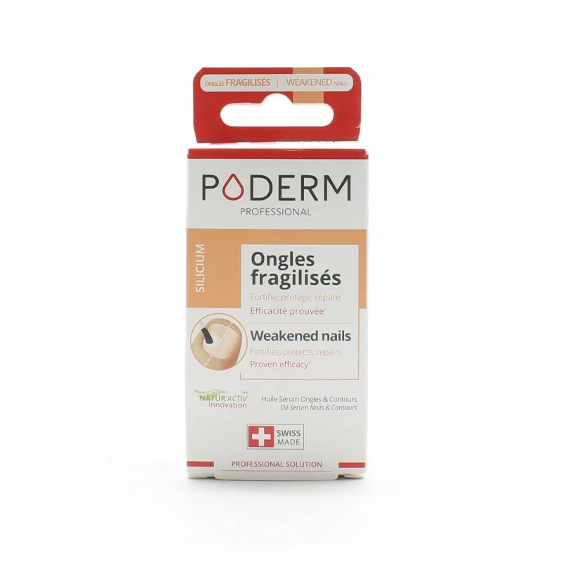 Poderm Silicium Sérum Ongles Fragilisés 8ml