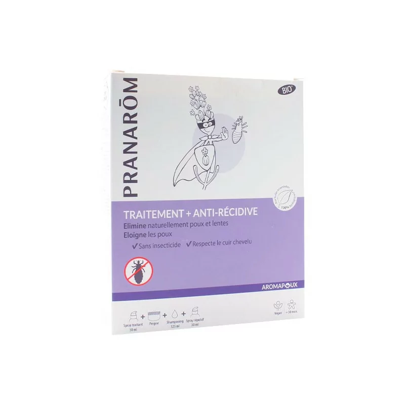 Pranarom Aromapoux Traitement + Anti-récidive Bio