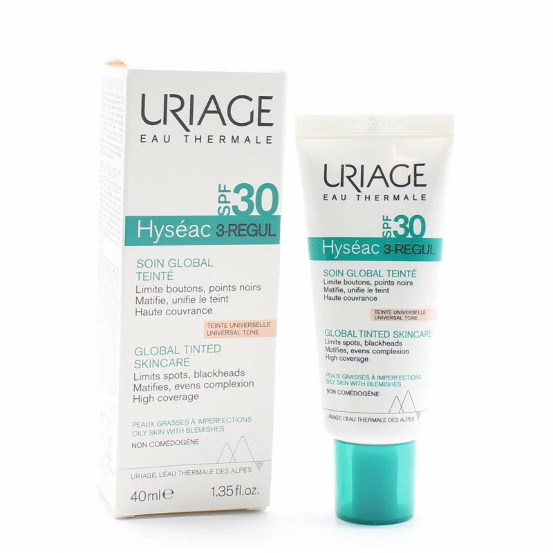 Uriage Hyséac 3-Regul Soin Global Teinté SPF30 40ml