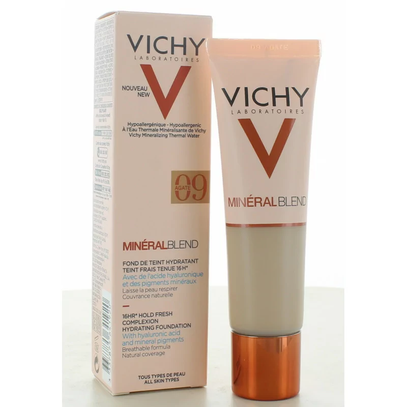 Vichy MinéralBlend Fond De Teint Hydratant 09 Agate 30ml