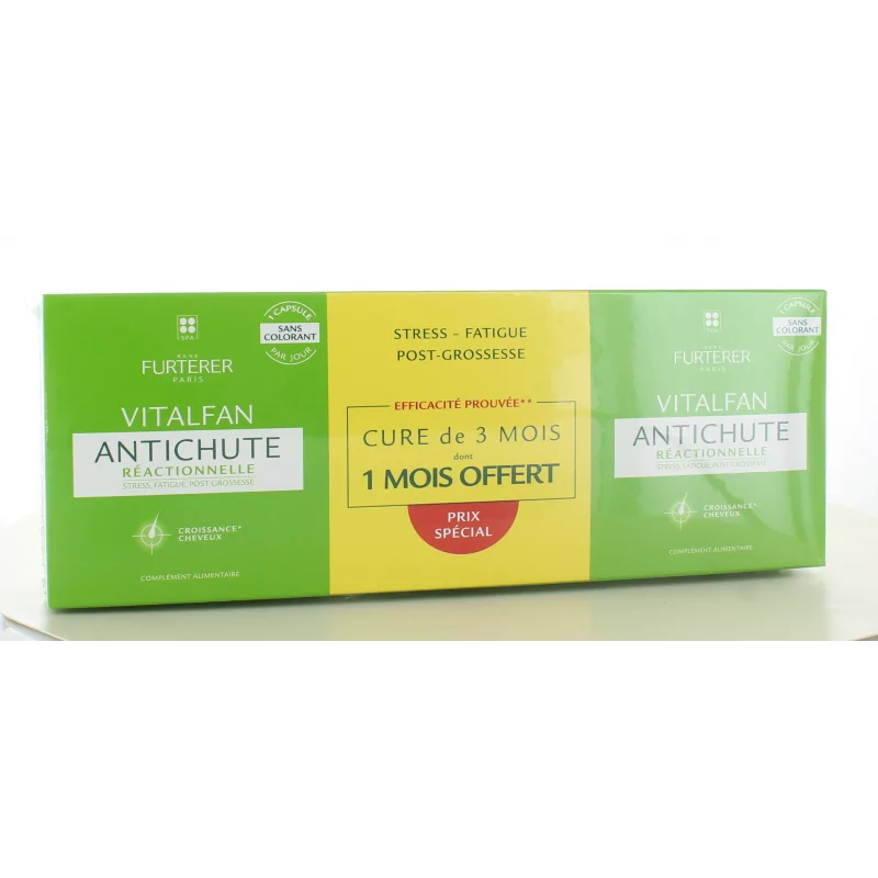 René Furterer Furterer Vitalfan Antichute Réactionnelle 3X30 Capsules