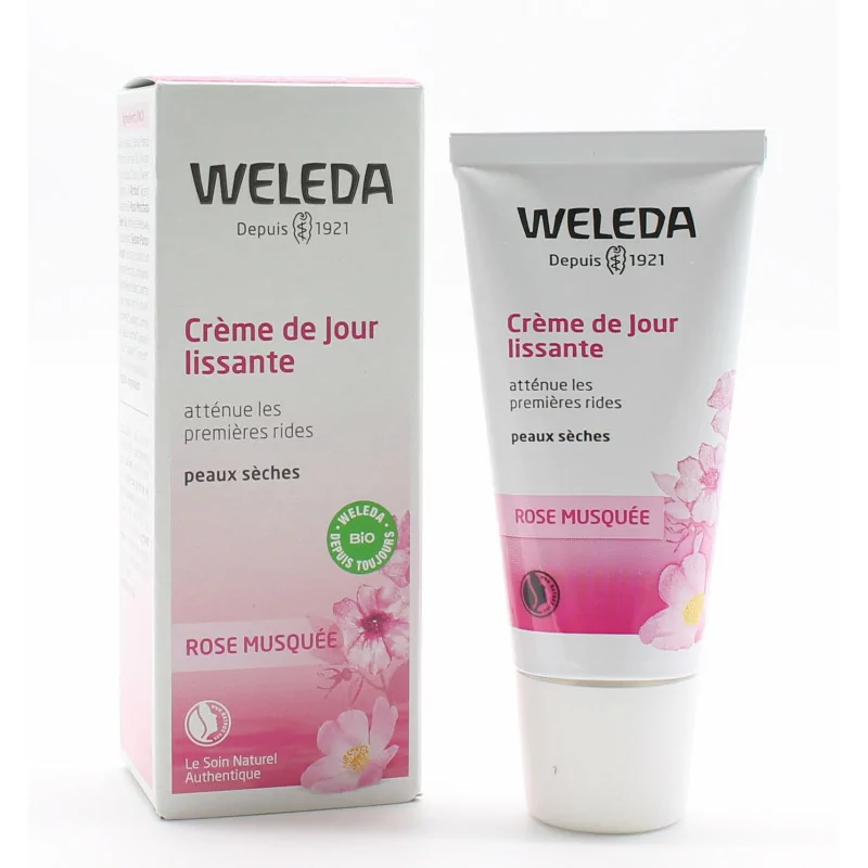 Weleda Rose Musquée Crème De Jour Lissante 30ml