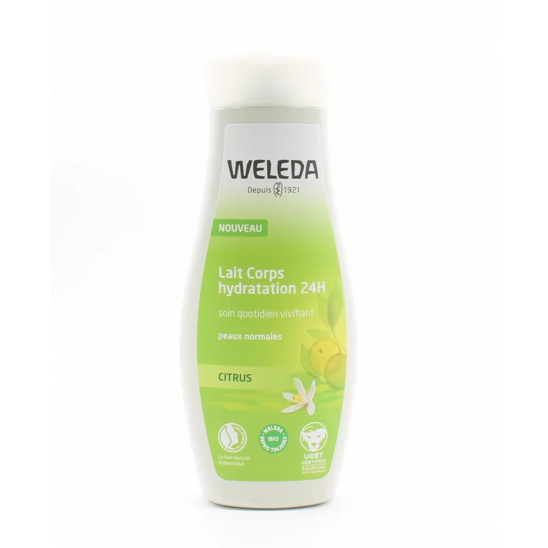 Weleda Lait Corps Hydratation Citrus 200ml